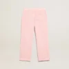 Pantalones de chándal rosas con una estrella brillante en la parte delantera