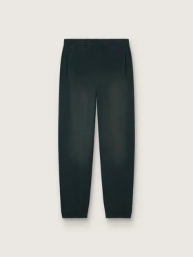 Pantalones de chándal unisex negros lavados