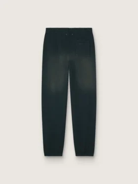 Pantalones de chándal unisex negros lavados