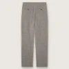 Pantalones de corte ajustado para hombre con diseño de cuadros Príncipe de Gales en gris