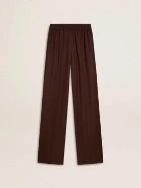 Pantalones de jogging marrones para mujer