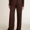 Pantalones de jogging marrones para mujer