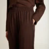 Pantalones de jogging marrones para mujer