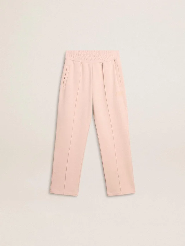 Pantalones de jogging rosas para niñas con estampado