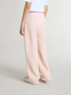 Pantalones de jogging rosas para niñas con estampado