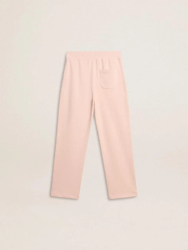 Pantalones de jogging rosas para niñas con estampado