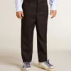 Pantalones de lana azul oscuro para niños