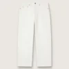Pantalones de mezclilla blancos para hombre