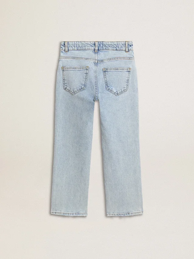 Pantalones de mezclilla ligera para niños