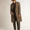 Pantalones de mezclilla negros para hombre con efecto lavado a la piedra