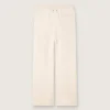 Pantalones de sudadera unisex Star en felpa blanca vintage