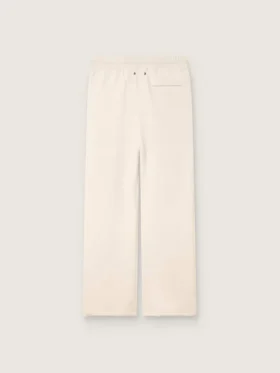 Pantalones de sudadera unisex Star en felpa blanca vintage