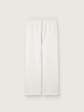 Pantalones de sudadera unisex «Star» en felpa gris jaspeada