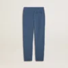 Pantalones deportivos azules para niños con bordado