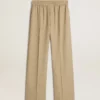 Pantalones deportivos para hombre color travertino