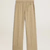 Pantalones deportivos para hombre color travertino