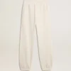 Pantalones joggers blancos
