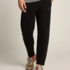 Pantalones joggers negros para hombre con estrella en el frente