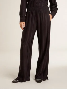 Pantalones joggers para mujer con abertura en el tobillo