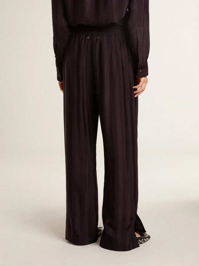 Pantalones joggers para mujer con abertura en el tobillo