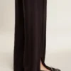 Pantalones joggers para mujer con abertura en el tobillo