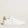 Purestar para hombre con estrella de cuero y lengüeta en el talón de cuero con estampado de cocodrilo