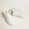 Purestar para mujer de origen biológico con estrella blanca y lengüeta en el talón con efecto espejo