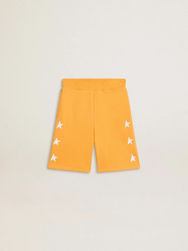 Shorts amarillos mostaza para niños
