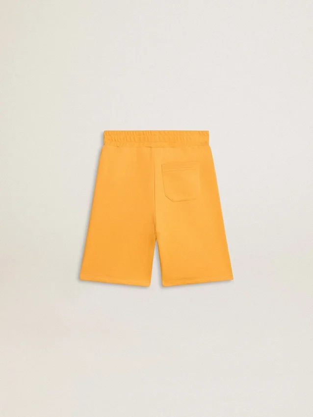 Shorts amarillos mostaza para niños