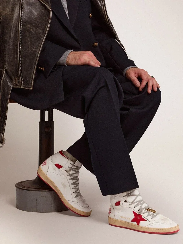 Sky-Star para hombre con firma en el tobillo e inserciones rojas