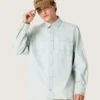 Sobrecamiseta para hombre en denim azul claro