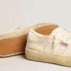Soul Star en piel napa blanca con estrella de piel blanca