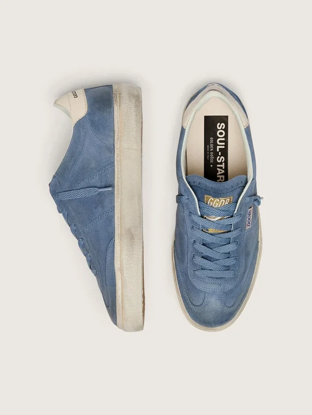 Soul Star para mujer en gamuza azul
