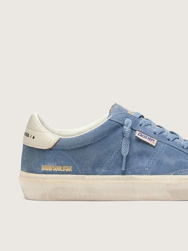 Soul Star para mujer en gamuza azul