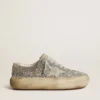 Space-Star para mujer en brillo plateado con estrella gris hielo
