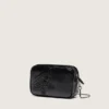 Star Bag Mini de piel negra con estrella de cristal Swarovski