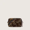Star Bag Mini en piel de potro con estampado animal y estrella tono sobre tono