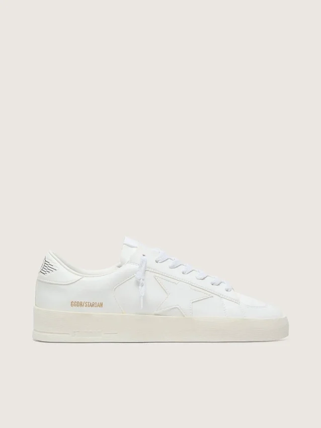 Stardan para hombre en cuero blanco