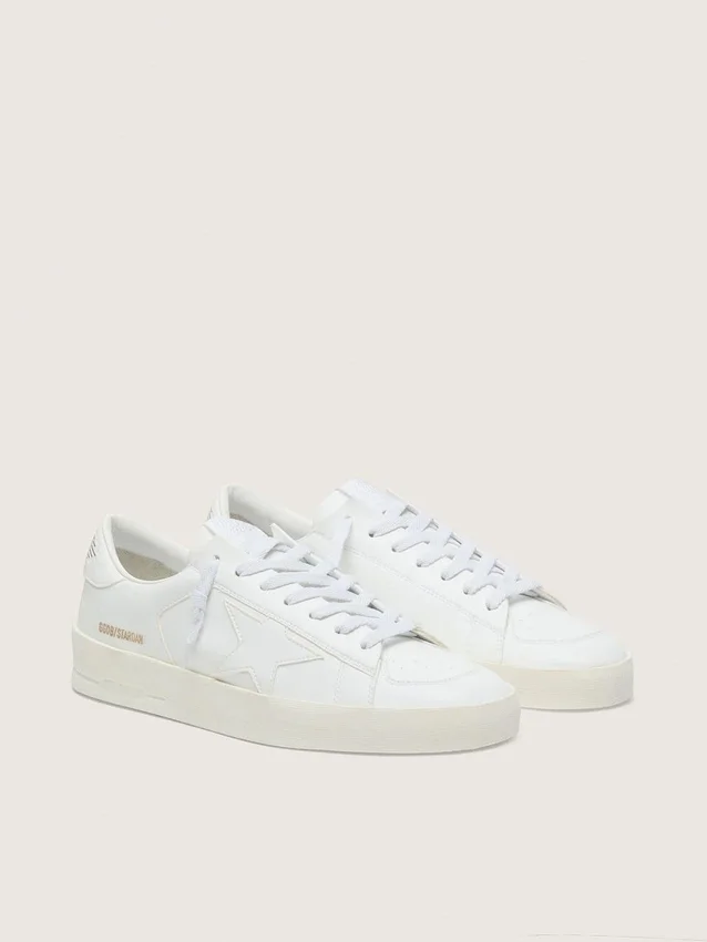 Stardan para hombre en cuero blanco