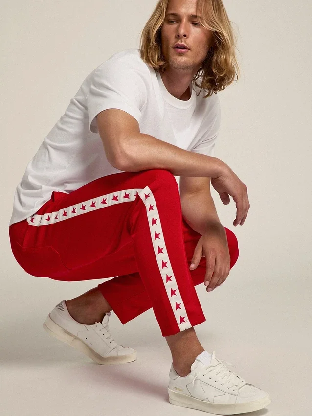 Stardan para hombre en cuero blanco