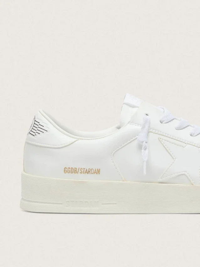 Stardan para hombre en cuero blanco