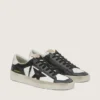 Stardan para hombre en cuero blanco y negro