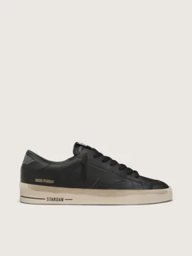 Stardan para hombre en cuero totalmente negro