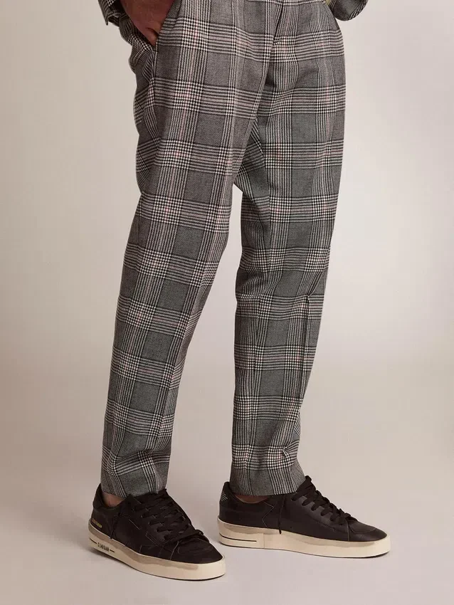 Stardan para hombre en cuero totalmente negro