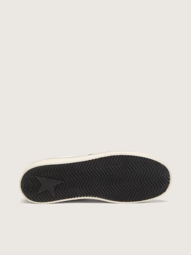 Stardan para hombre en gamuza beige con estrella azul