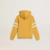 Sudadera amarilla para niños con estampado vintage