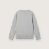 Sudadera de cuello redondo Journey para niños en algodón gris jaspeado con estampado de mascota