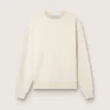 Sudadera en blanco envejecido con logotipo invertido en la espalda - Jersey Capsule