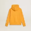 Sudadera naranja para niños con cierre de cremallera