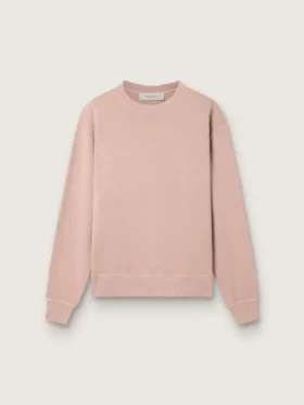 Sudadera rosa polvo con logotipo invertido en la espalda - Jersey Capsule